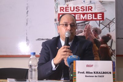 En visite à Abidjan, le Recteur Slim Khalbous annonce l’opérationnalisation de la nouvelle stratégie 2021-2025 de l’AUF