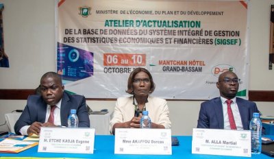 Économie : la Direction Générale de l’Economie met à jour la base de données du SIGSEF à Grand-Bassam