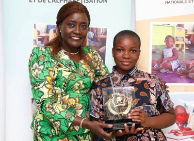 Éducation nationale / Prix National d'Excellence 2024 : la ministre Mariatou Koné encourage les lauréats à porter haut le flambeau de l'excellence