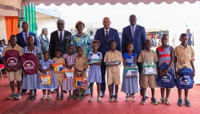 Éducation nationale/ rentrée scolaire 2023-2024 : le Premier Ministre Patrick Achi lance officiellement la distribution de 3 769 663 kits scolaires pour 7,7 milliards FCFA