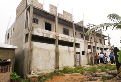 Effondrement d'immeuble, dans la commune d' Abobo : 04 victimes dont 01 décès annoncé par les pompiers