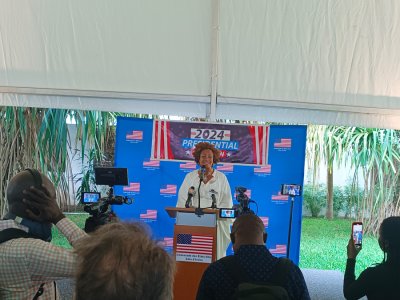 Élection du 47 ème président des États-Unis : l’Ambassadeur Jessica Davis Ba invite le peuple américain à attendre les résultats “finaux, officiels et certifiés”