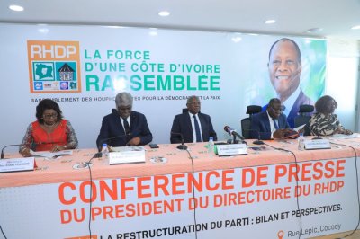 Élections locales 2023: le directoire du Rhdp affirme que ses candidats sont « sereins »