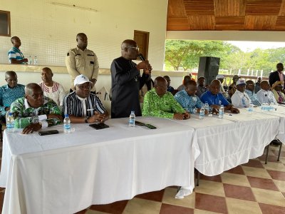 Hubert Oulaye à la communauté Akan du Cavally : « Les présidents Bédié et Gbagbo m’ont mis en mission pour vous »