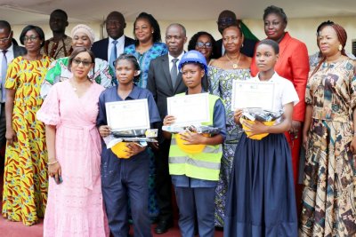 Enseignement technique et Formation professionnelle : Les apprenantes sensibilisées à s’intéresser aux métiers industriels
