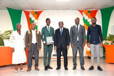 Enseignement technique, Formation professionnelle et Apprentissage : le ministre N'Guessan Koffi célèbre ses lauréats classés 2ème et 3ème du Prix National d'Excellence 2024