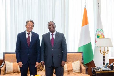 Le Chef de l’Etat a échangé avec l’Ambassadeur de l’Union Européenne en Côte d’Ivoire