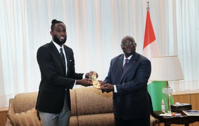 Le Vice-Président de la République a échangé avec le Champion du monde de Taekwondo, CISSE Cheick Sallah