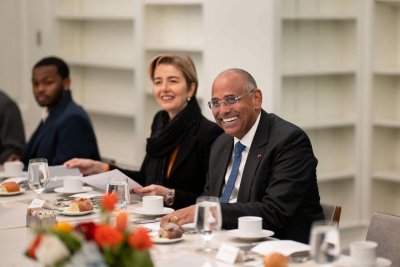 États-Unis : Patrick Achi donne des pistes de réflexions sur la politique industrielle et la transformation économique à Princeton