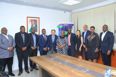 Facilitation à l’investissement : la direction du CEPICI reçoit les dirigeants de Atlantic RENEWABLE