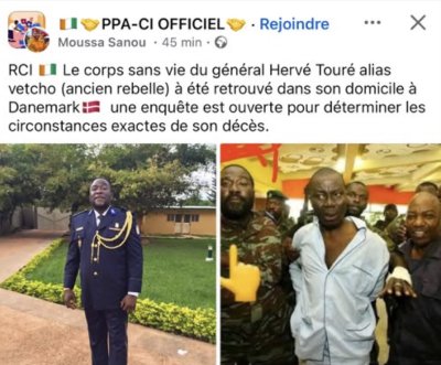 Fact-checking / Fausse annonce de décès : L’Ambassadeur Hervé Touré dit « Vetcho » est bel et bien vivant à son poste au Danemark