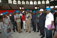 Afrobasket 2013 / A Jour J-14 - Sur les traces des travaux aux Palais et Hall des Sports à Treichville !