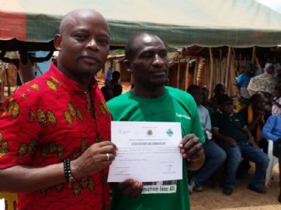 Emploi Jeunes/Hévéa : 50 jeunes formés au métier de Saigneurs à Dabou