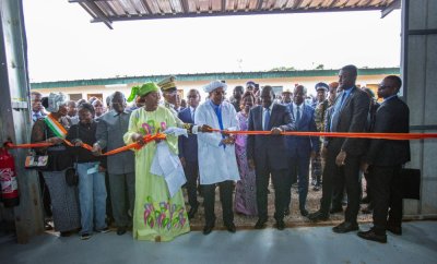 Filière mangue : une usine de transformation de mangues destinée aux femmes de Sinématiali inaugurée