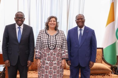 Fin de mission de l’ambassadeur néerlandais, S.E. Mme Daoud Yvette Soraya : le Président Alassane Ouattara salue sa contribution au renforcement des relations d’amitié et de coopération entre les deux pays