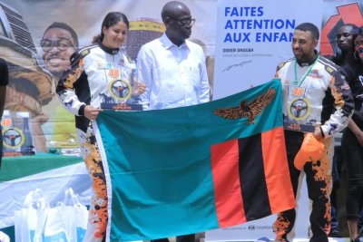 Finale de la 48edition du rally Bandama 2022: la Zambie gagne avec 4 secondes de plus que l'ex vainqueur Gary Chaynes