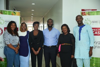 Finale du prix Pierre Castel 2024 : Jeanne Armelle Konan de Biosave-ci remporte le premier prix