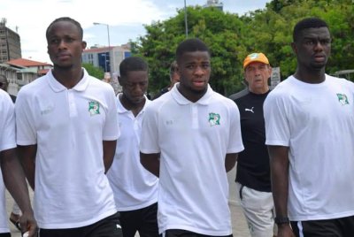 Football/ 2ème journée Eliminatoires Mondial 2026: les Éléphants sont arrivés en Tanzanie pour  le match contre la Gambie