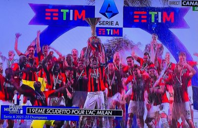 Football/Italie: L’Ivoirien Franck Kessié champion d’Italie avec le Milan AC