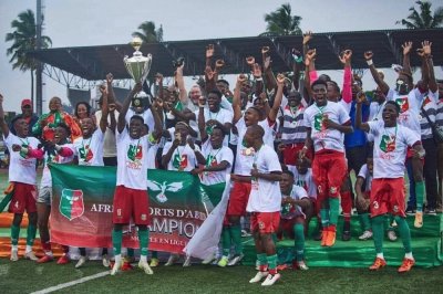 Football: l’Africa Sports d'Abidjan remporte le titre de champion de la Ligue 2 ivoirienne 