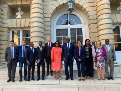 France: une délégation de députés ivoiriens  échange avec le Groupe d'Amitié France-Afrique de l'Ouest du Sénat