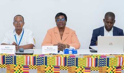 Francophonie : la secrétaire générale de la Commission nationale, Bernise N'Guessan, exhorte les jeunes à soumissionner aux offres
