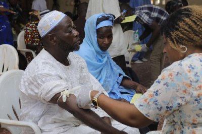 Gagnoa : des personnes du 3e âge bénéficient gratuitement de consultations et de séances de dépistage de maladies métaboliques