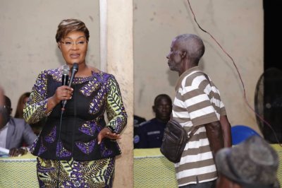 Gagnoa-Dougroupalegnoa : la ministre Belmonde Dogo exhorte les populations à cultiver la paix