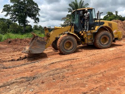 Gbémazo/routes : la mutuelle de développement de Gbémazo visite les travaux de reprofilage de routes dans la localité Gbémaz