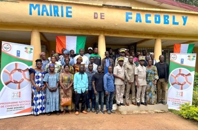 Gestion de la rumeur, prévention et lutte contre les discours de haine : Le Programme national de Cohésion sociale forme des acteurs et leaders sociaux de Facobly et Kouibly