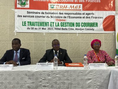 Gestion efficace des services courriers de l'Administration Publique: le Ministère de l'Economie et des Finances renforce les capacités  de ses agents
