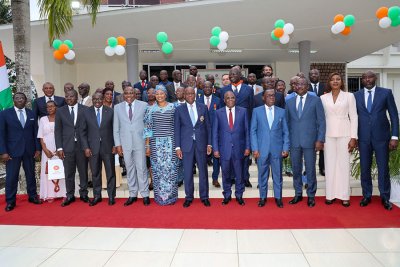 Grande Chancellerie : 35 récipiendaires décorés dans l’Ordre national et dans l’Ordre du Mérite ivoirien