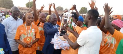GST handball club de Dianra remporte la deuxième édition du tournoi féminin de la fraternité