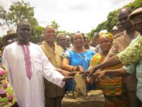 Guiembé:  Pose de la première pierre  d’une usine  de transformation de maïs  pour  la   région du ‘’poro’’