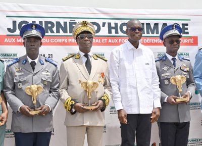 Hommage aux Forces de Défense et de Sécurité et au corps préfectoral de la Marahoué : 51 acteurs clés distingués