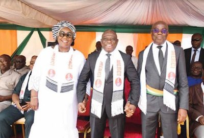 Hommage et reconnaissance au chef de l’Etat à Toulepleu, hier / Le maire Denis Kah Zion : « Ici à Toulepleu nos parkings politiques sont séparés mais le parking du développement doit nous unir »