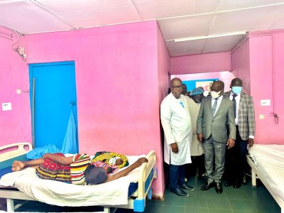 Hôpitaux Généraux de Yopougon Attié, Port-Bouet et de Koumassi : Pierre Dimba satisfait de l'engagement des agents de santé