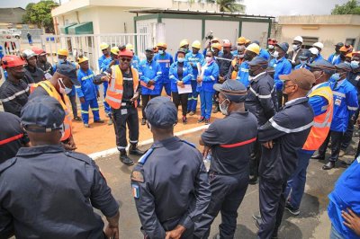 La GESTOCI teste son dispositif de sécurité sur ses installations