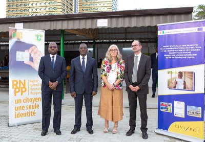 Identification : le ministre Vagondo Diomandé inaugure le site cathédrale rénové de l’ONECI destiné à améliorer la qualité du service