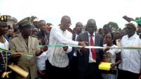 Le ministre Sidi Touré inaugure le château d`eau d’Affotobo (Béoumi)