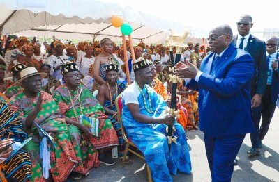 Inauguration de l'autoroute du Nord, section Yamoussoukro-Tiébissou: les populations expriment leur soulagement