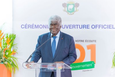  Inauguration officielle du centre d'appel 