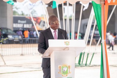 Infrastructure routière : les caractéristiques techniques de l'échangeur du carrefour Akwaba présentées