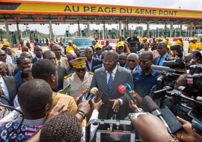 Infrastructure routière : ouverture et mise en service officielle du poste à péage du 4e pont d'Abidjan