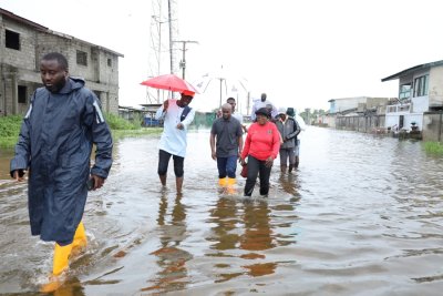 Inondations à Grand Bassam: les populations désemparées, appellent au secours le gouvernement
