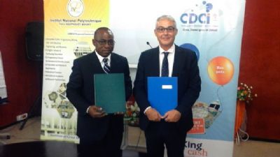 Signature d’un accord-cadre de coopération entre L’INP-HB et la CDCI