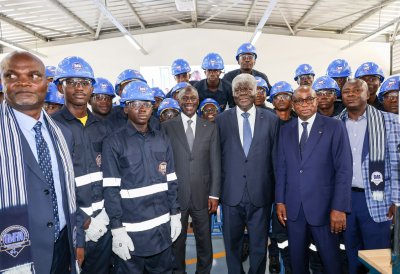 Insertion professionnelle des jeunes : Beugré Mambé inaugure le Centre de formation par apprentissage aux métiers du bâtiment de Yopougon
