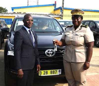 Intérieur et Sécurité : le ministre Vagondo Diomandé remet 109 véhicules au corps préfectoral et à la police nationale
