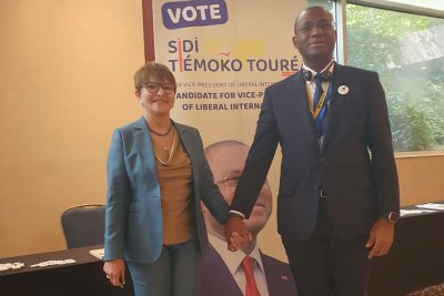 International Libéral/Elu au poste de Vice-Président, Sidi Touré dédie sa victoire au Président Ouattara et décline sa vision