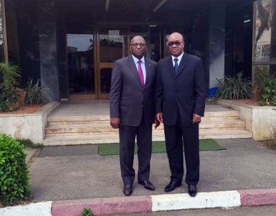 Audience À La FIF: Jacques Anouma Apporte Son Soutien À La Nouvelle Équipe Fédérale